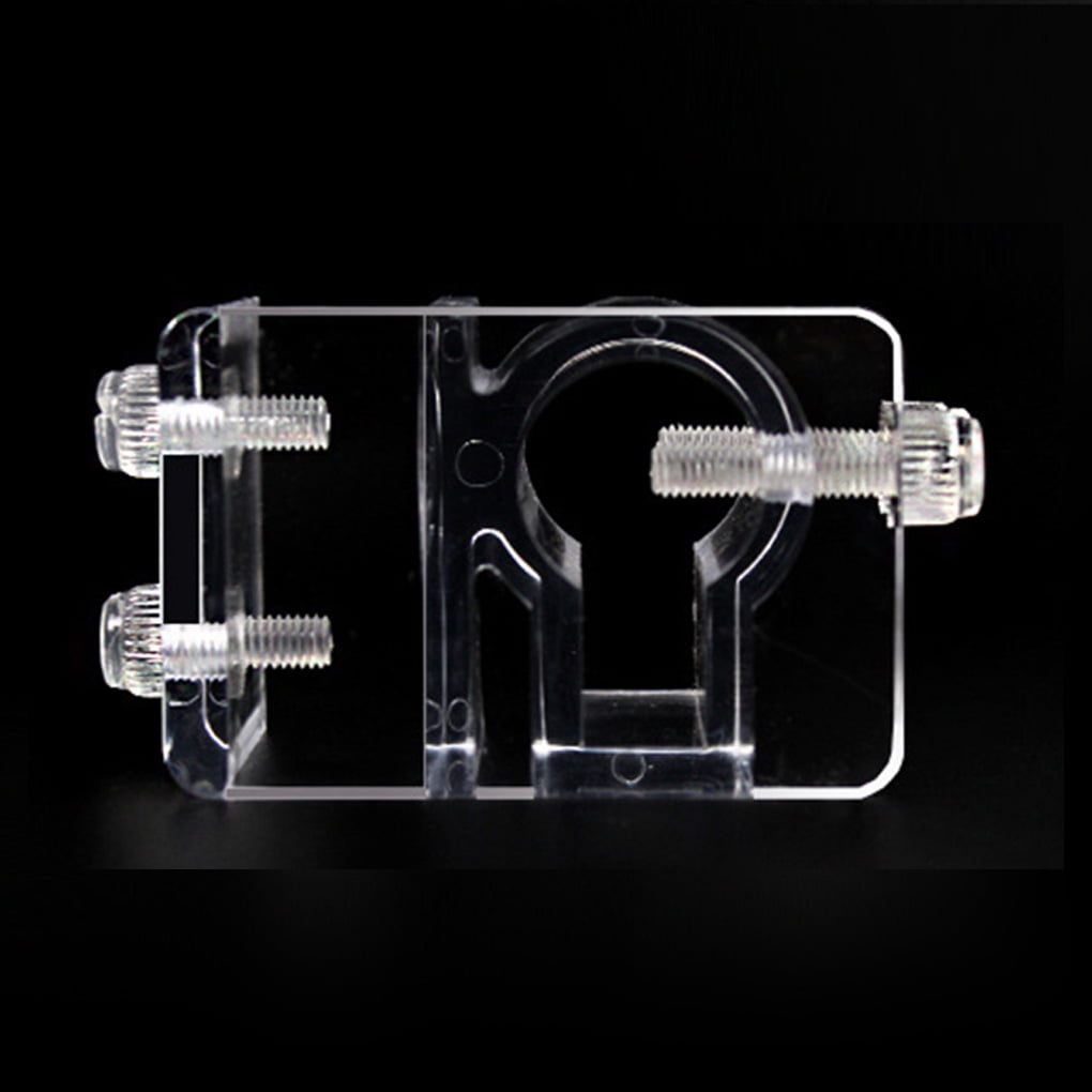 Aquarium Inflow Outflow Tube Holder Acrylic Fix Hose Mount Fish Planted Aquarium Tube Holder