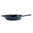 thumbnail image 5 of Tramontina Mesa Enameled Cast Iron Skillets, 10 Inch Frying Pan - Blue, 5 of 9