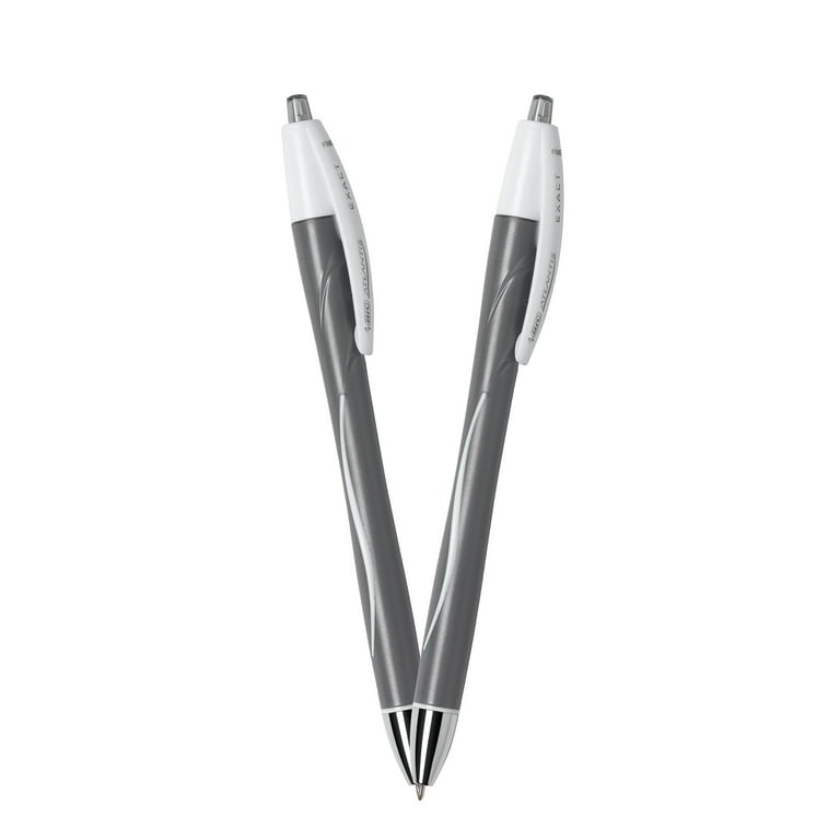 BIC® Atlantis® Comfort Retractable Medium Ball Point Pens - Black, 3 pk -  Harris Teeter