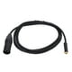 thumbnail image 4 of Cable Conector XLR, Sin Ruido 3,5 Mm Hembra A 3 Pines XLR Macho Cable Negro Para Tabletas Para Mezcladores, 4 of 8