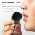thumbnail image 4 of 2pcs Windproof Microphone Plush Covers Lapel Microphone Guard Protection, 4 of 8