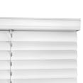 thumbnail image 6 of Mainstays Cordless Room Darkening Vinyl Mini Blinds, White, 27 in W x 48 in L, 1 in Slats, 6 of 9