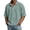 Mint Green&07P0318, variant on Fabrcox S-4XL Waffle Men's Polo Shirts Short Sleeve Big and Tall Golf Shirt for Men Sports Fishing Collared V Neck Henley Shirt Men Green L