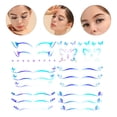 thumbnail image 3 of 6 Sheets Eye Shadow Stickers Adhesive Eye Makeup Stickers Eyeliner Decals, 3 of 8