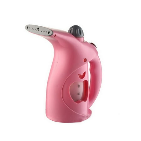 Portable HandHeld Clothes Garment Iron Steamer Brush for Home - Pink