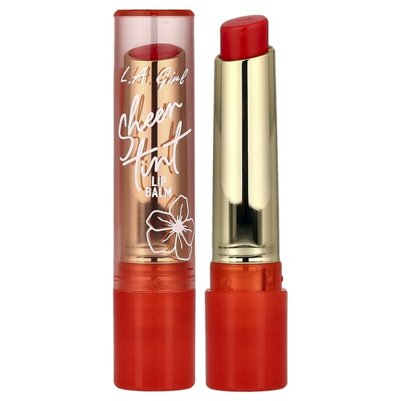 L.A. Girl Sheer Tint Lip Balm, GLC604 Sheer Peach, 0.07 oz (2 g)