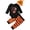 3PCS pumpkin web, variant on WIBACKER My First Halloween Baby Boy Outfit Newborn Long Sleeve Bodysuit Pants Hat Set Pumpkin Infant Baby Boys' Costumes