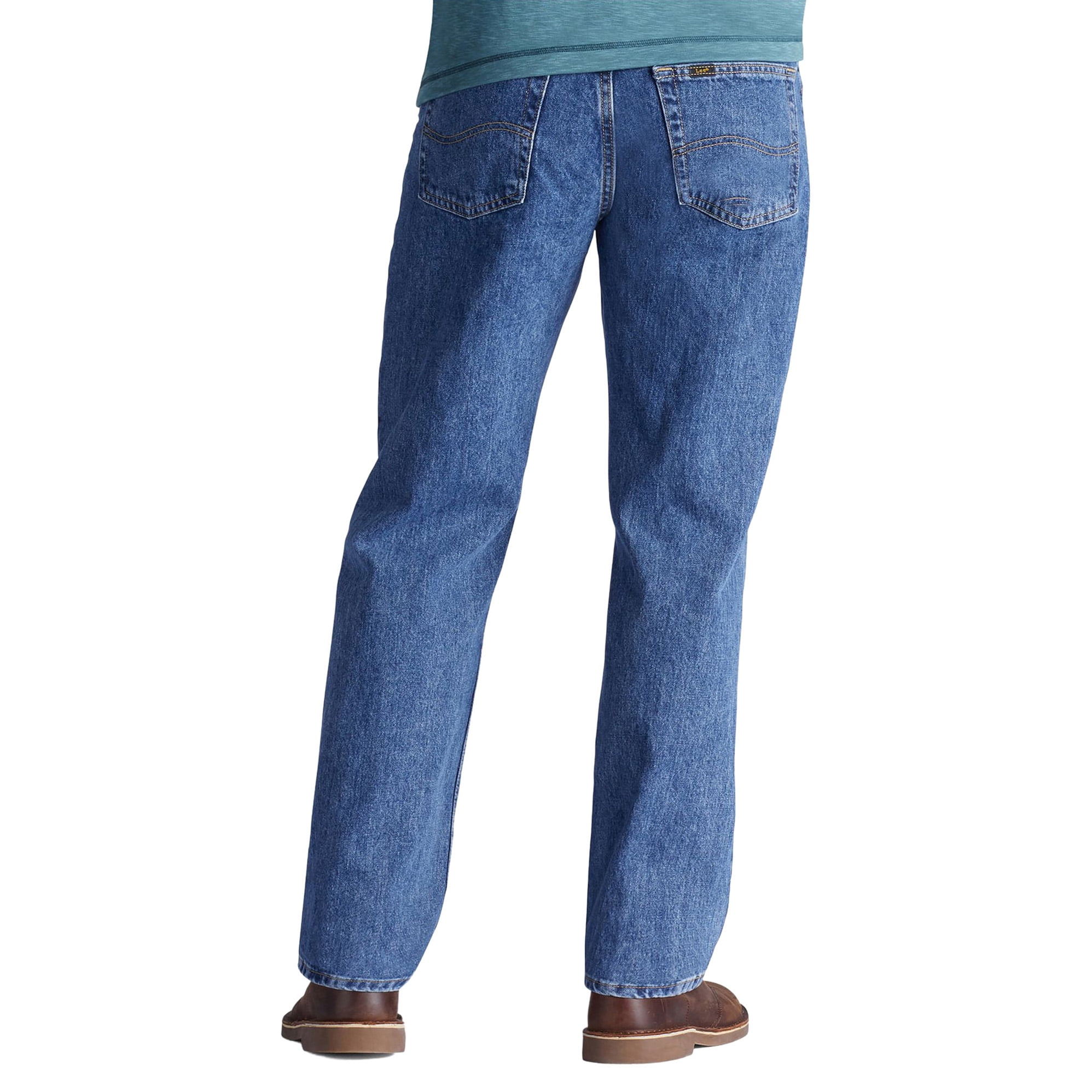 Lee Men's Relaxed Fit Straight Leg Jeans