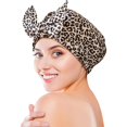 thumbnail image 1 of wonima11 Luxury Shower Cap for Women, Shower Caps for Women Reusable Waterproof, Hair Cap for Shower, Large Adjustable Bowknot Bath Cap for Long Hair Braids, 1 of 1