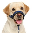 thumbnail image 1 of Collar para cabeza de perro BARKLESS, acolchado suave, que no tira, no tira, color azul XL, 1 of 8