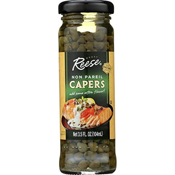 Reese Non Pareil Capers, 3.5-Ounces (Pack Of 12)