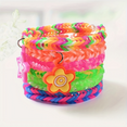 SHZHYIQIMR Handmade Colorful DIY Loom Bands Kit Braider 32 Grids/Box