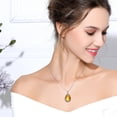 thumbnail image 2 of Collier Pendentif Simple Incrusté de Bijoux pour Femmes, Cadeau, 2 of 5