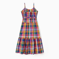 thumbnail image 3 of PatPat Family Matching Sets Preppy Style Solid Color Polo Shirt or Colorful Plaid Ruffle Hem Belted Strap Dress, 3 of 5