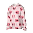 thumbnail image 2 of Sigee Pig Noses Print UPF50+ Men's Sun Protection Hoodie Shirt SPF UV Shirt Long Sleeve Fishing Outdoor Lightweight, S-3XL, 2 of 9