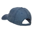 thumbnail image 3 of Thin Yellow Line Silver USA Flag Embroidered Washed Cap - Navy OSFM, 3 of 5