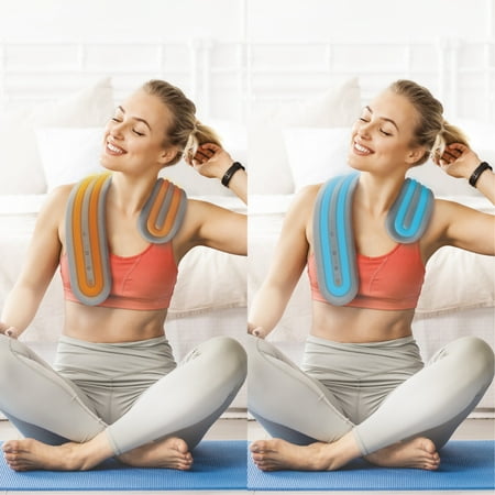 Sharper Image - Hot + Cold Body Wrap, Dual Intensity Soft Fabric for Neck, Shoulders, Legs & Arms - Gray