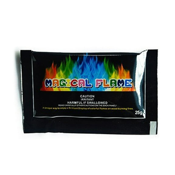 YROHGKPN 10pcs Magical Flame Fire Color Changing Packets for Fire Pit Campfires Outdoor
