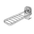 thumbnail image 4 of Foldable Storage Rack Suction Cup Travel Clothes Drying Rack Wall Mount Clothes Hanger Space Saving Balcony Cloth Drying Rack, 4 of 11