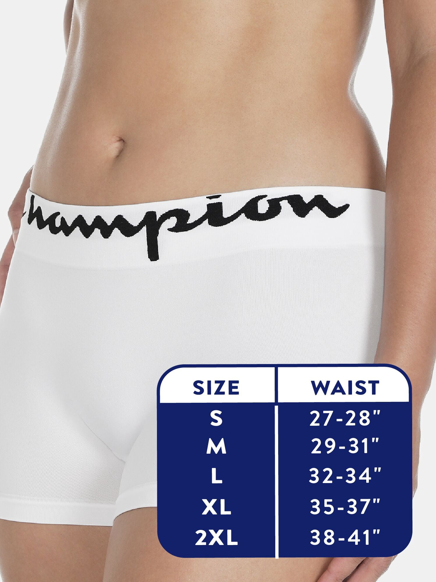 Champion Women’s Seamless Boyshort Underwear, 3 Pack, Sizes S - 2XL