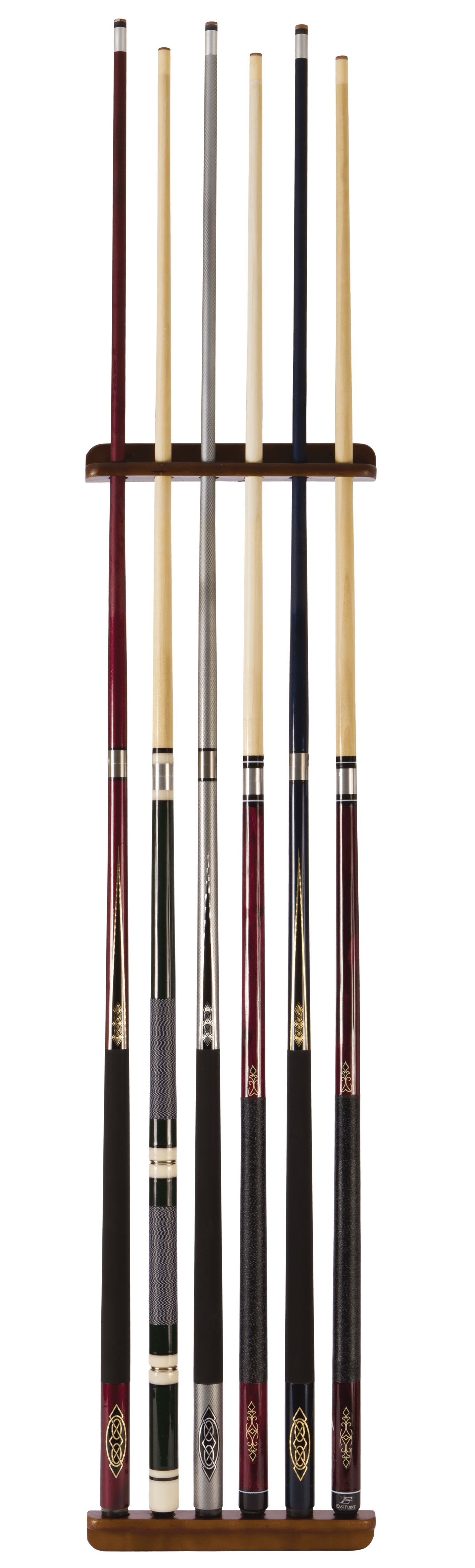 EastPoint Sports Solid Wood Billiard Cue Wall Rack by Eastpoint Sports