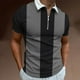 thumbnail image 2 of Camisetas con Cuello en V Hombres de Moda Impresa de Manga Corta, Camiseta Casual con Cuello en V para la Primavera Y el Uso Diario, 2 of 3