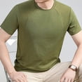 thumbnail image 3 of FRSASU Men's Athletic Short Sleeve T-Shirts Lightweight Breathable Running Gym Workout Tee Tops Green, 3 of 6