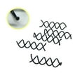 thumbnail image 5 of Spiral Bobby Pins |20-Pcs |Casewin Rotate Pins | The NEW way to Pin Hair | Black Bobby Pins | Twist Screws | Bun Maker | Hair Pin for Women | Updo Hair Accessories | Messy Bun | Screws | Perfect Bun, 5 of 10
