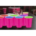 thumbnail image 6 of 120 Pcs Hot Pink Plastic Cups Pink plastic Disposable cups 12 oz hot pink Party Cups for drinking Tastings served Snacks Barbecues Picnics, 6 of 14