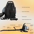 thumbnail image 5 of Cixusio 4-Cycle 75.5cc Gas-Powered Backpack Leaf Blower for Yard Garden 665CFM 6800RPM, 5 of 13