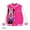 Hot Pink, variant on Disney Stitch Girls Fleece Bomber Jackets Graphic Winter Plush Varsity Outerwear Coats Kids 8-9Y