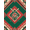 Red Green Cream, Pattern 2, variant on ODIKA Sport Diamond With Athletic Star Border And Bat Motif Baseball Field Refined for Playroom, Bedroom, Reading Nook, Pet Friendly & Kids Safe Play