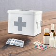 thumbnail image 3 of almacenamiento portátil Pastillero  S blanco Gloria Estuche de almacenamiento, 3 of 9