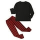 thumbnail image 3 of Pijamas navideños Fiomva para familias, conjuntos a juego, ropa de dormir navideña, pijamas navideños para adultos, hombres, mujeres, bebés y niños., 3 of 7