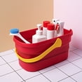 thumbnail image 5 of Eyliden Collapsible Plastic Bucket Mop Bucket Cleaning Washing Bucket for Mop Cleaning Washing Fit Sponge Mop Flat Mop Cotton Mop Good Grips Angled, 5 of 7