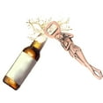 thumbnail image 2 of Farfi Novelty Alloy Metal Beauty Sexy Lady Bar Beer Bottle Opener Pendant Kitchen Tool (Copper), 2 of 6