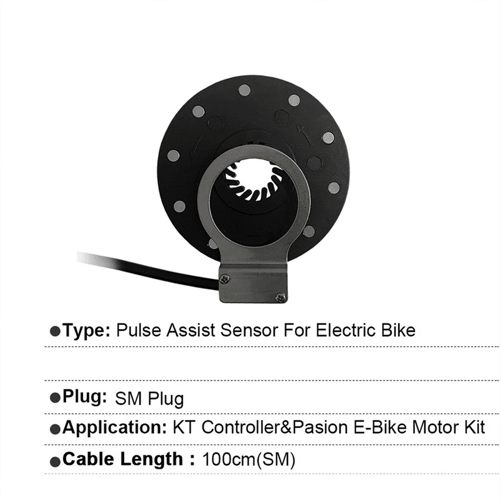 Universal Ebike Pedal Assist Sensor (PAS) Kit - 65mm Disk, 900mm Cable