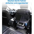 thumbnail image 3 of Car Backrest Protection With Folding Table (foldable Car Trash Can) Car Seat Back Seat Organizer Gift, 3 of 5