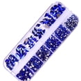 thumbnail image 1 of Diamantes de imitación de cristal para uñas, piedras preciosas de vidrio planas para uñas, manualidades, ropa, zapatos, joyería Adepaton Uñas Postizas y Decoración, 1 of 5