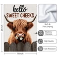 thumbnail image 3 of 2 Pcs Funny Kitchen Towels,Highland Cow Microfiber Dish Towels,Kitchen Tea Towels,Kitchen Towel Set (18" X 26"), 3 of 3
