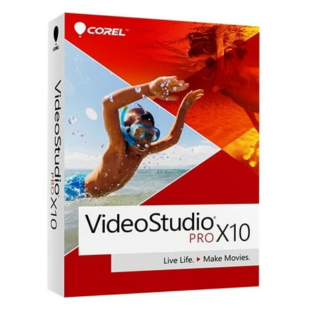 Corel VideoStudio Pro v.X10 - Box Pack - 1 User - Video Editing - Mini Box - DVD-ROM - Multilingual -