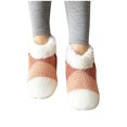 thumbnail image 2 of FAZVAOO Womens Fuzzy Socks Thick Warm Home Sleep Socks Yellow, 2 of 3