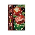 thumbnail image 2 of JJKBVCLO Interesting 28x40 Inch Double Burlap Snowman Sign Winter Yard Outdoor, 2 of 8