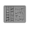 thumbnail image 3 of Mushroom Silicone Mold 3D Nail Art Sculpture Mold Tool Nails Salon Supplies, 3 of 9