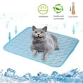 thumbnail image 6 of Under $1 GFHFHITJ Dog Bed Summer Cool Mat Sleeping Pad Water Absorption Top Bottom Materials Safe Easy Carry Keep Cool For Pet Kids and Adults., 6 of 8