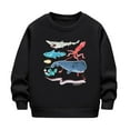 thumbnail image 2 of Bnwani Toddler Boys Sweatshirt Crew Neck Long Sleeve Winter Warm Sweatshirt Printed Pullover, 2 of 8