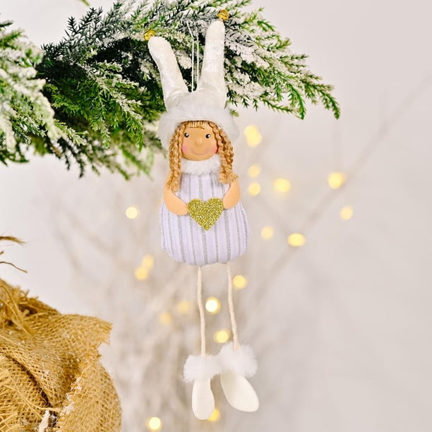 Árbol De Navidad Linda Campana De Navidad Ángel Colgante Colgante Decoración Del Hogar Colgante Para Árboles Puertas Paredes Speravity HA040827-04
