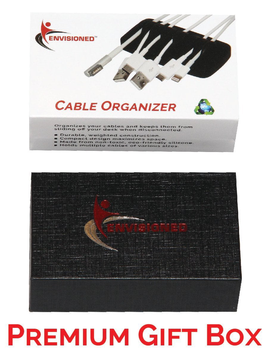 G.u.s. Cord Corral and Cable Organizer with 6-Magnetically Secured Cord