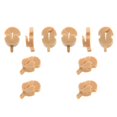 thumbnail image 3 of New 10 Pcs Violin Soft Mute Rubber Mute Fiddle Silencer Volume Control Practice, 3 of 7