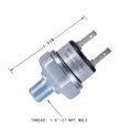 thumbnail image 1 of Air Pressure Switch 165-200 Pressure Switch 200 PSI Pressure Switch 1/8"-27 NPT DC 24V 12V Pressure Switch Air Compressor Pressure Switch 200PSI Pressure Switch 165PSI Pressure Switch, 1 of 5